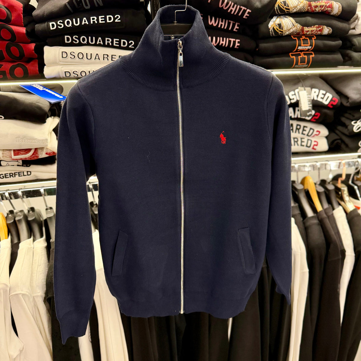 RALPH LAUREN - ΠΛΕΚΤH ΖΑΚΕΤΑ