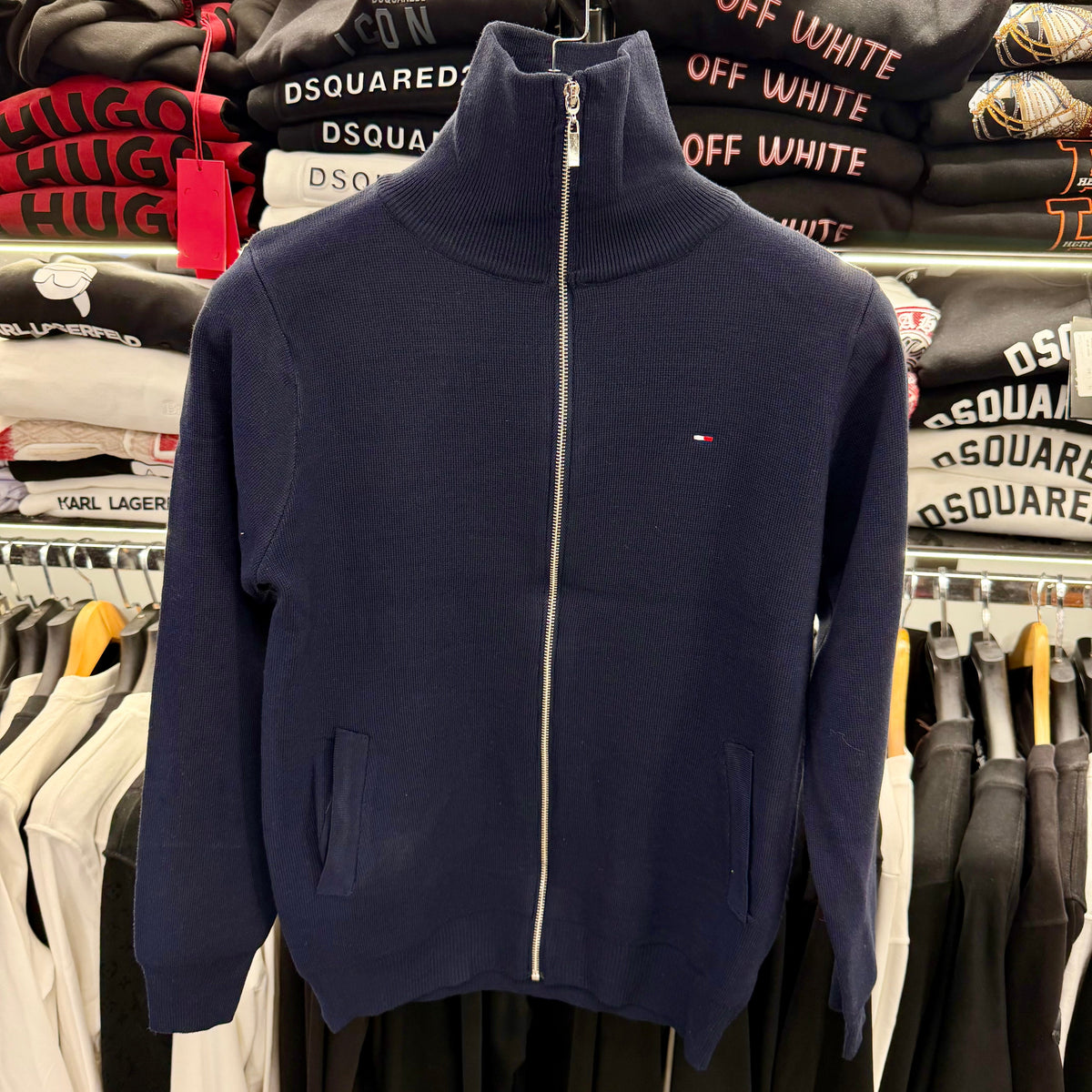 TOMMY HILFIGER - ΠΛΕΚΤΗ ΖΑΚΕΤΑ