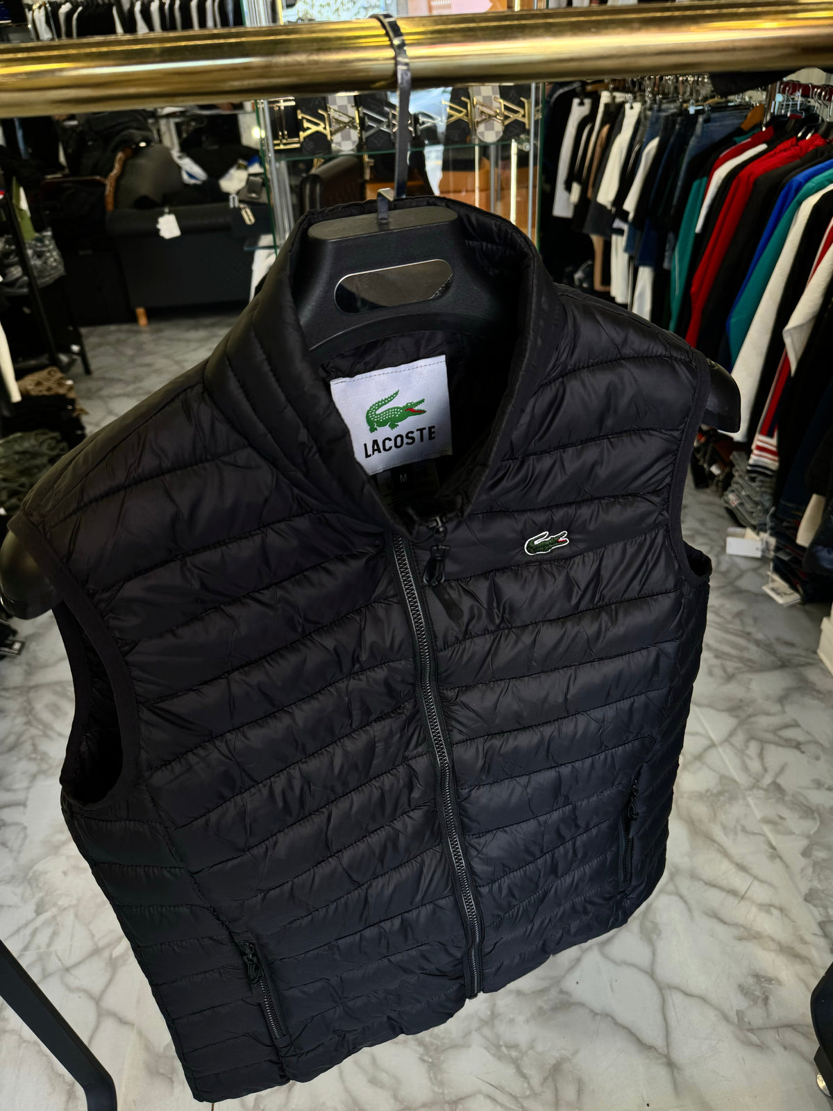 LACOSTE - ΑΜΑΝΙΚΟ ΜΠΟΥΦΑΝ