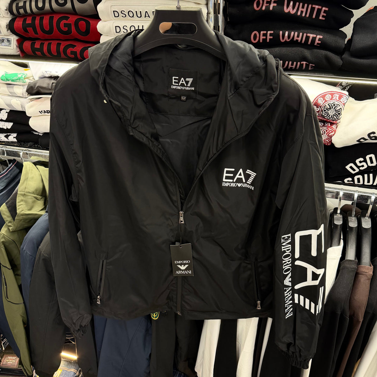 EMPORIO ARMANI EA7 - ΑΝΤΙΑΝΕΜΙΚΟ ΜΠΟΥΦΑΝ