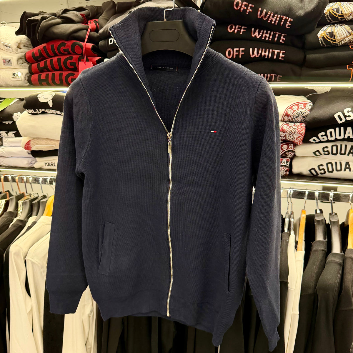 TOMMY HILFIGER - ΠΛΕΚΤΗ ΖΑΚΕΤΑ