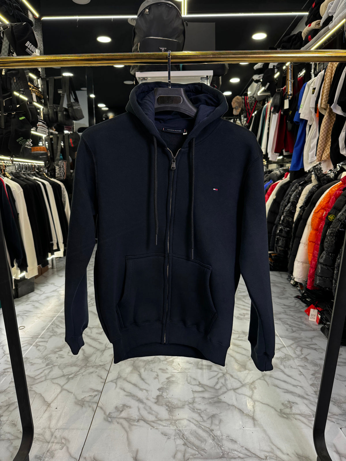 TOMMY HILFIGER ZAKETA ΜΠΛΕ ΣΚΟΥΡΟ 2027