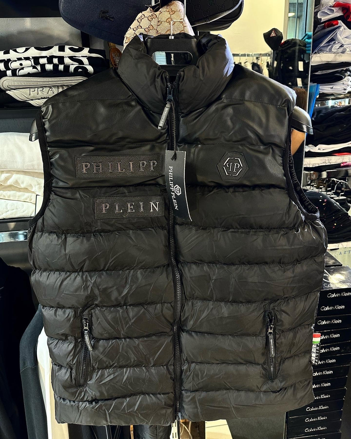Philipp Plein - Αμάνικο Μπουφάν