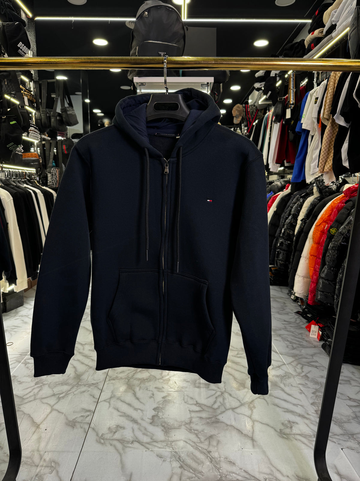 TOMMY HILFIGER ZAKETA ΜΠΛΕ ΣΚΟΥΡΟ 2027