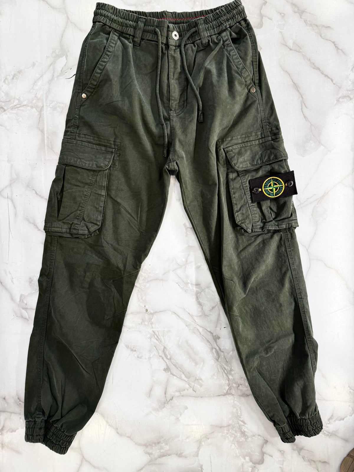 Stone Island Cargo Παντελόνι Χακί