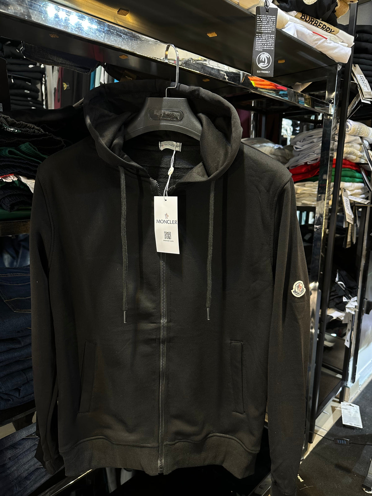 MONCLER ΜΑΥΡΗ ΖΑΚΕΤΑ 2027