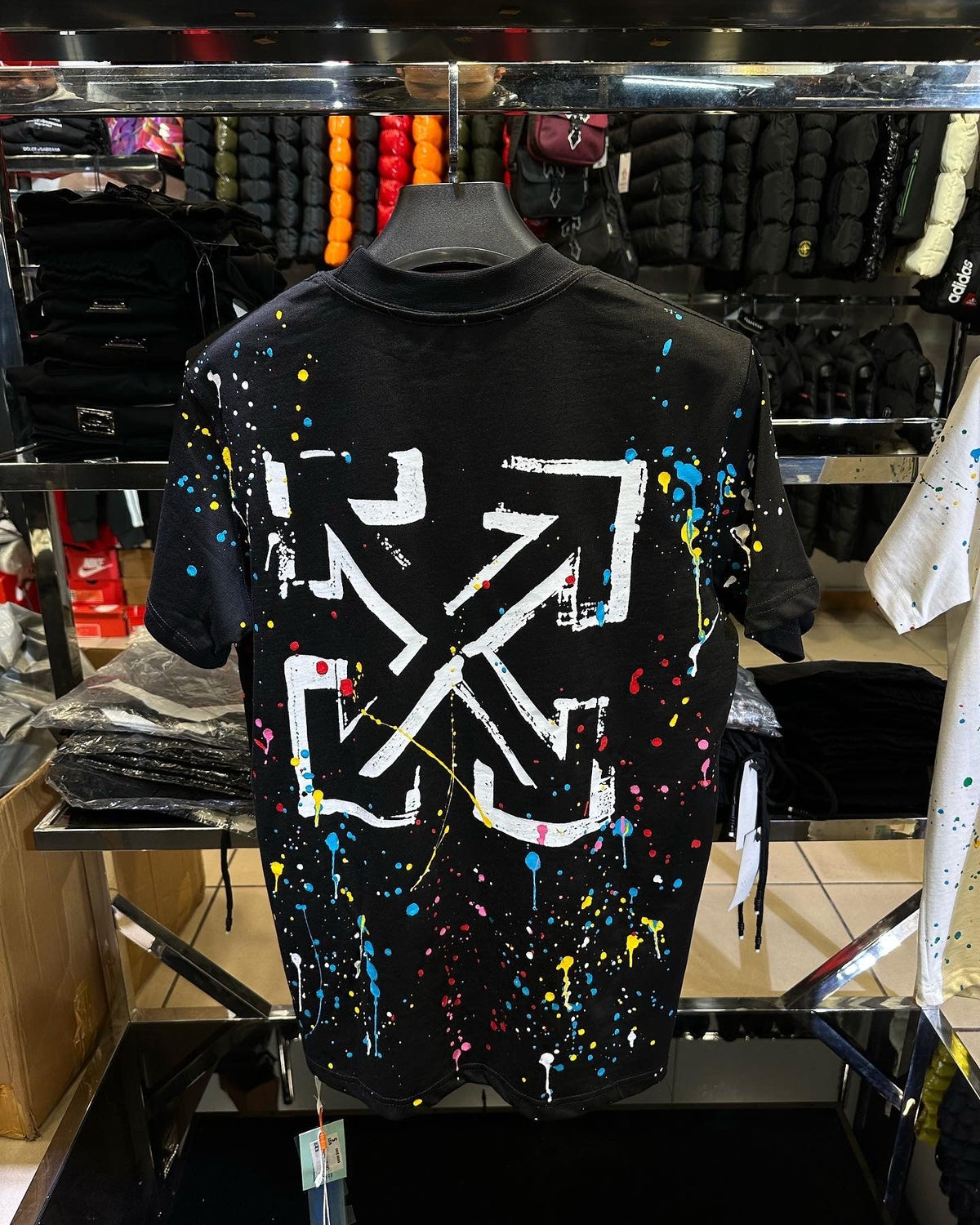 Off White T-Shirt Black